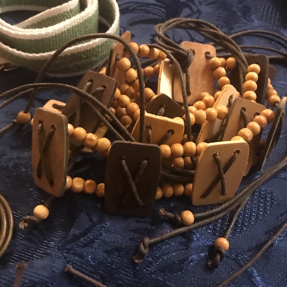 Unique Vintage & Bohemian Fashion Belt Bundle X 5 - Picture 4 of 6